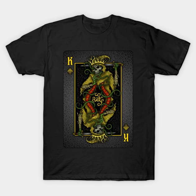 Suicide King in Yellow - Azhmodai 2020 T-Shirt by azhmodai